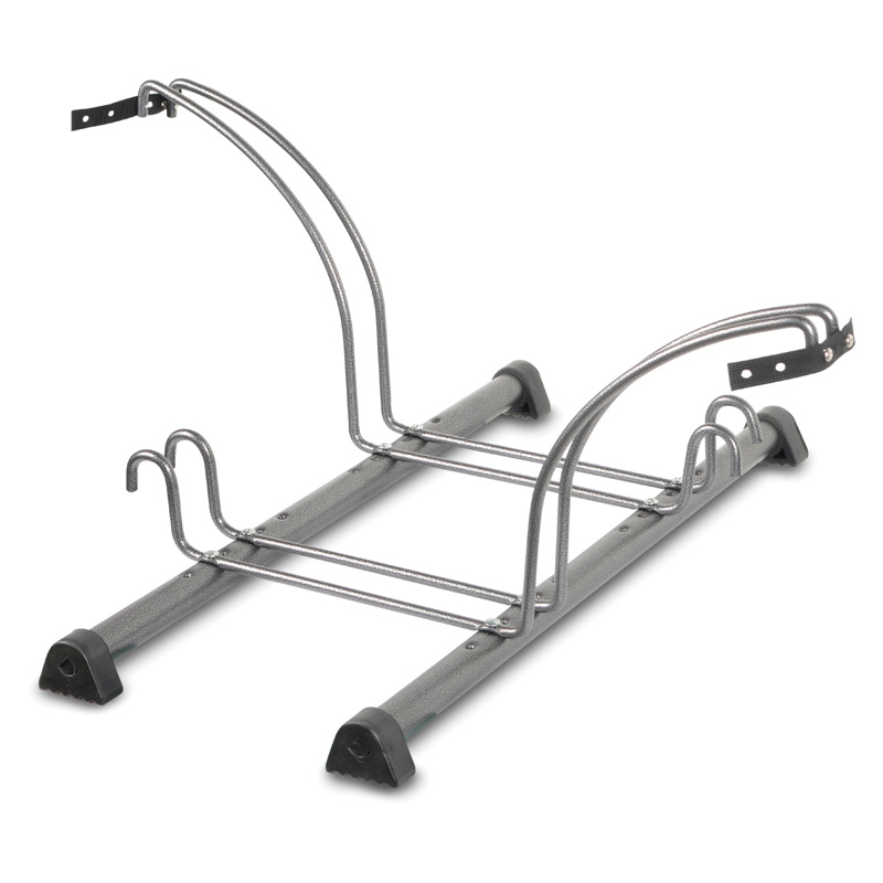 two bike floor stand